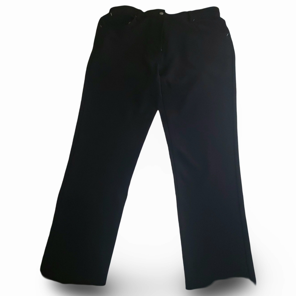 FootJoy Southpole‎ Flex Golf Pants Men Large Black Stretch Excellent Trousers